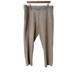 Peter Millar Crown Sport Performance Pants 36"x27.5" Beige Tan Taupe